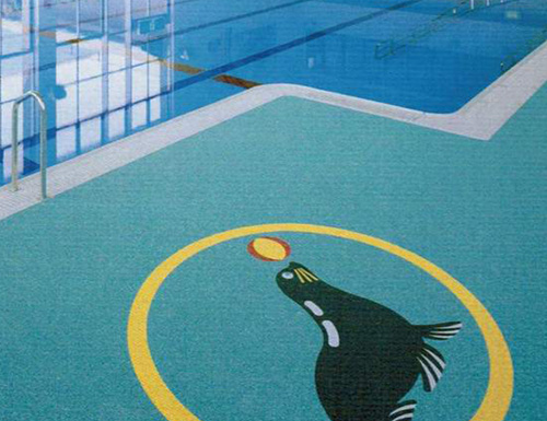 泳池地板